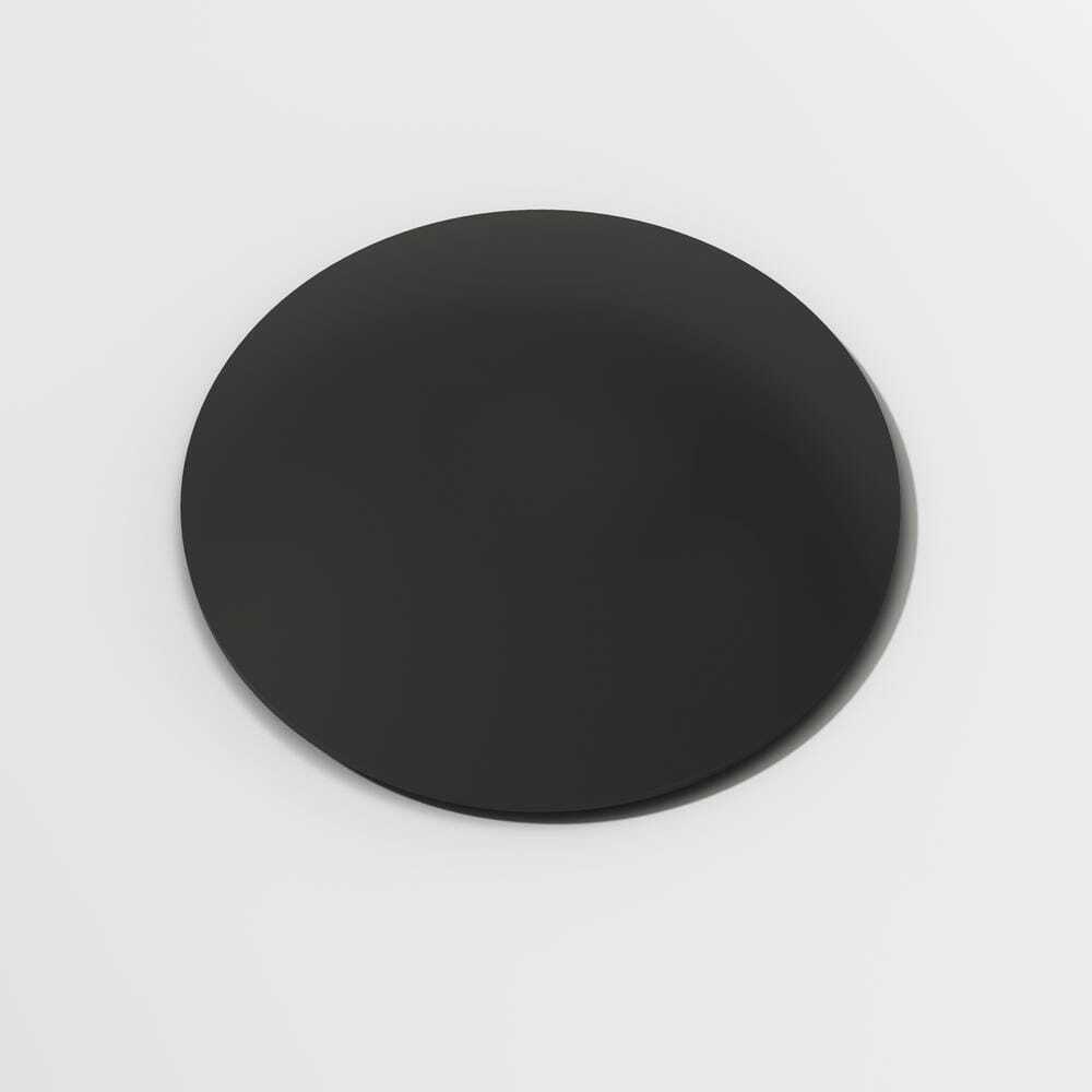 VIGO Vessel Bathroom Sink Pop-Up Drain and Mounting Ring Matte Black VG07000MB