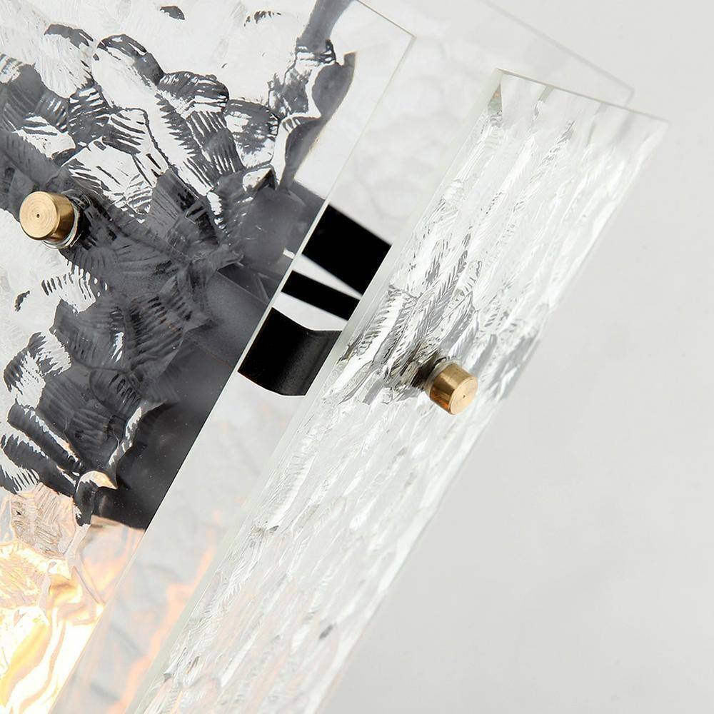 Flint Garden 1-Light Matte Black Rectangle Modern Hanging Mini Pendant