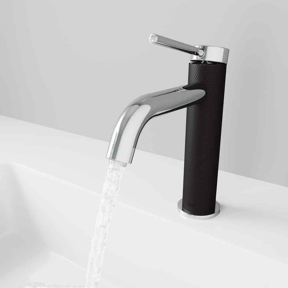VIGO Madison Single Handle Single-Hole Bathroom Faucet in Chrome VG01044CH