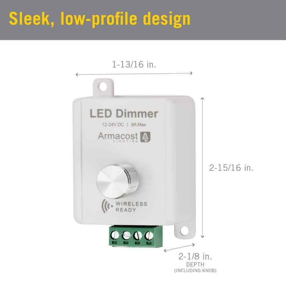 Armacost Lighting Rotary Knob LED Dimmer