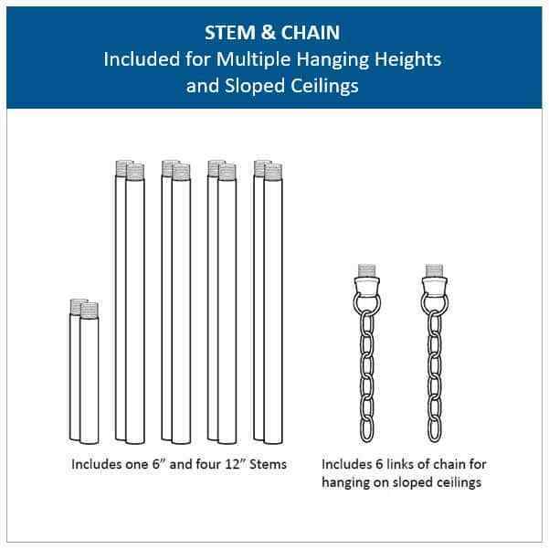 Progress Lighting Ion Collection 12-Light Polished Nickel Modern Chandelier