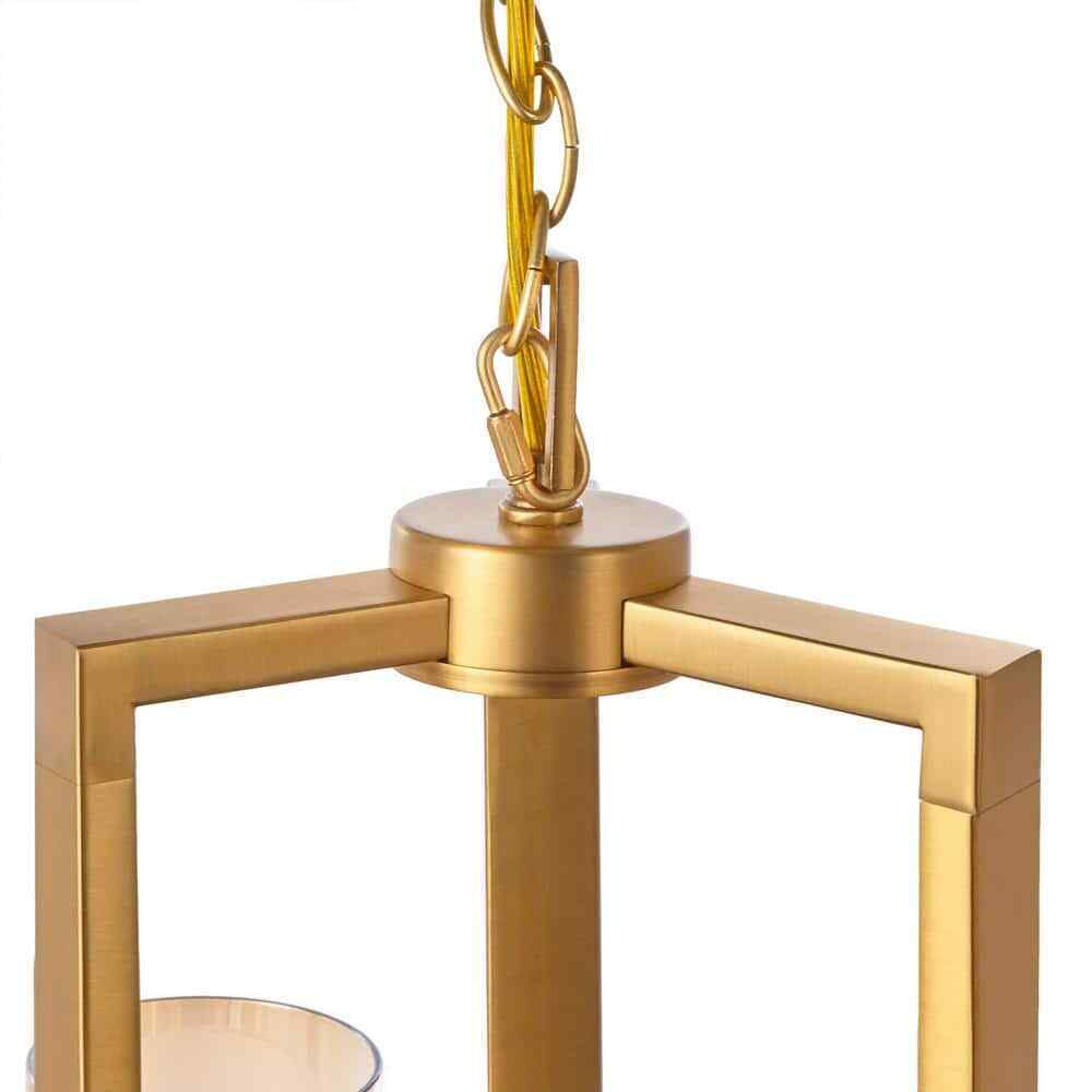 Home Decorators Collection Samantha 60-Watt 6-Light LED Brass Chandelier