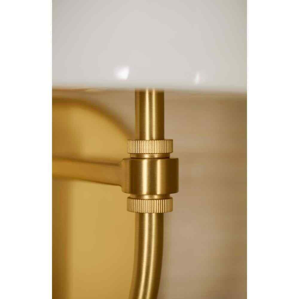 KOHLER Kernen By Studio McGee One-Light Brushed Moderne Brass Wall Sconce