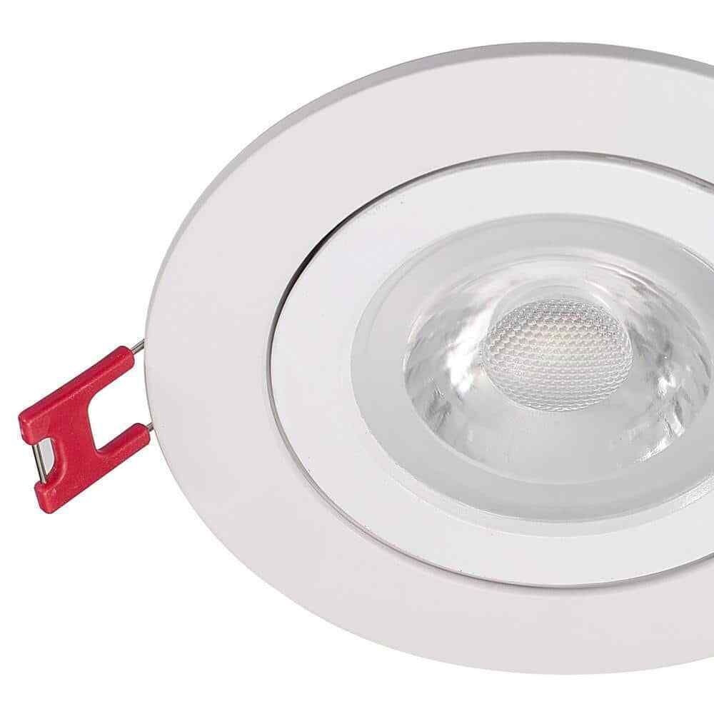 Commercial Electric Ultra-Spot 4 in. Canless Recessed Integrated LED Kit