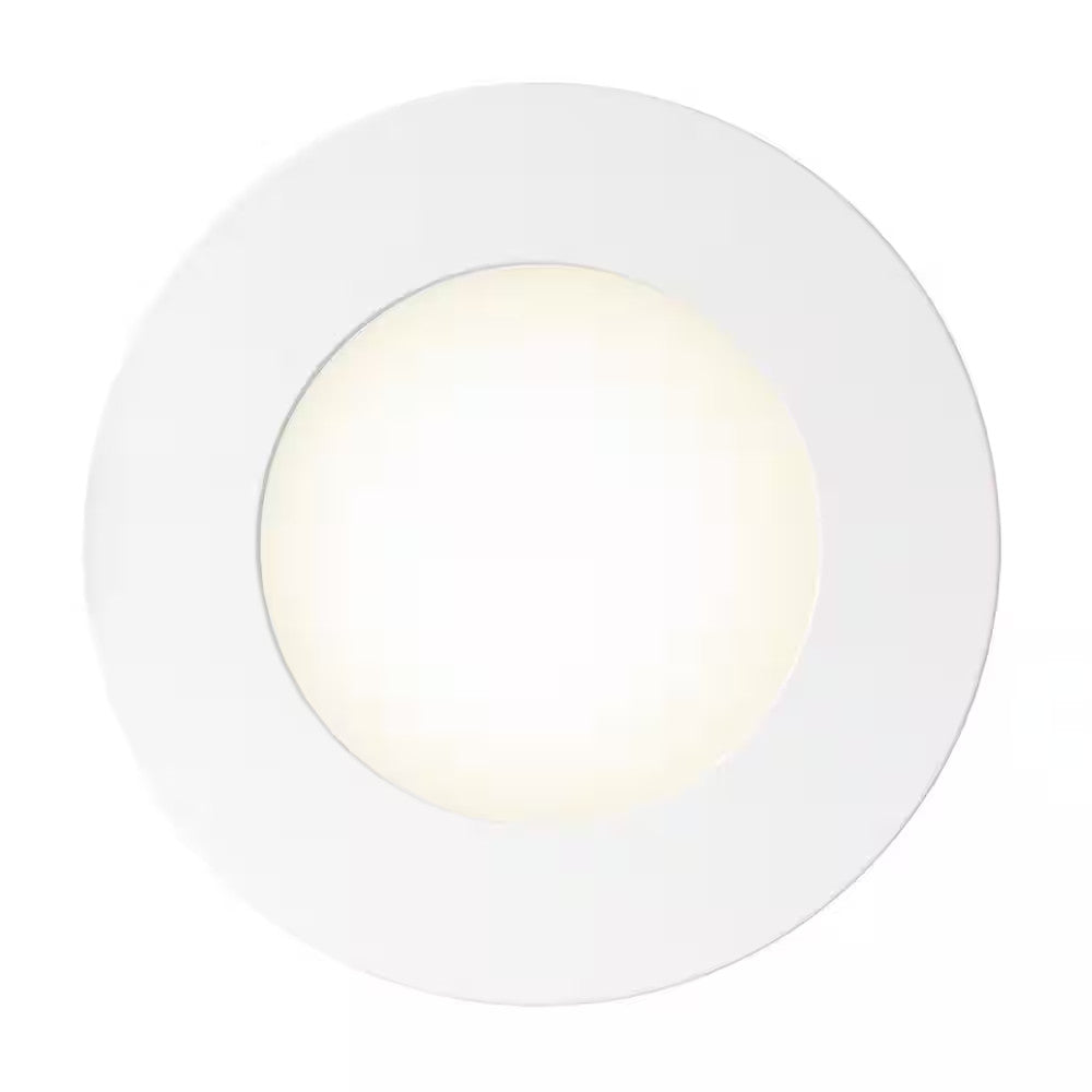 Commercial Electric Pro Value Integrated LED 4 in Round Canless Recessed Light