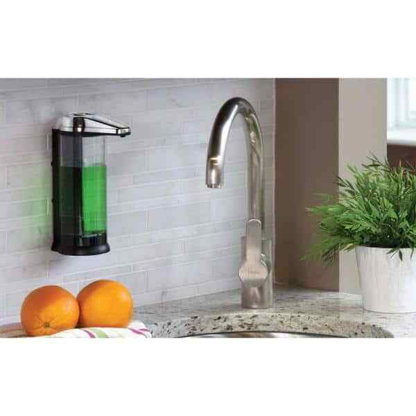 Better Living TOUCHLESS Hands Free Soap Dispenser Clear Chamber 17oz 510 ml