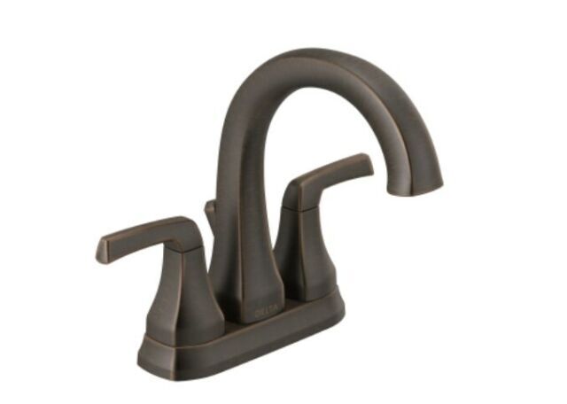 Delta Portwood 4 in. Centerset 2-Handle Bathroom Faucet in Venetian Bronze