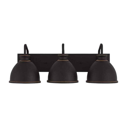 Hampton Bay Tallulah 24 in 3-Light Oil Rubbed Bronze Bathroom Vanity Light 51900
