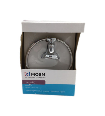 MOEN Jansen Towel Ring in Chrome BH0986CH