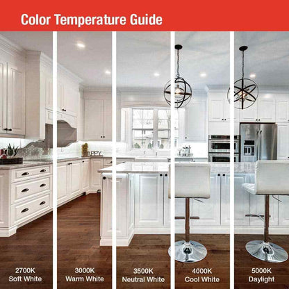 Juno Contractor Select WF4 4 in. CCT Canless LED White Recessed Light  6-Pack