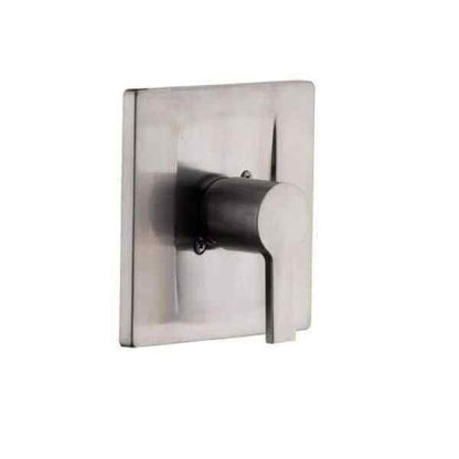 Glacier Bay Modern Tub and Shower Faucet  Brushed Nickel  Valve Included