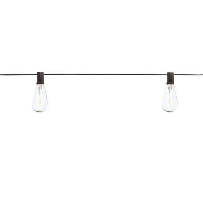 Hampton Bay 10 ft. Light Line Voltage Incandescent String Light (10-Heads)