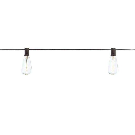 Hampton Bay 10 ft. Light Line Voltage Incandescent String Light (10-Heads)