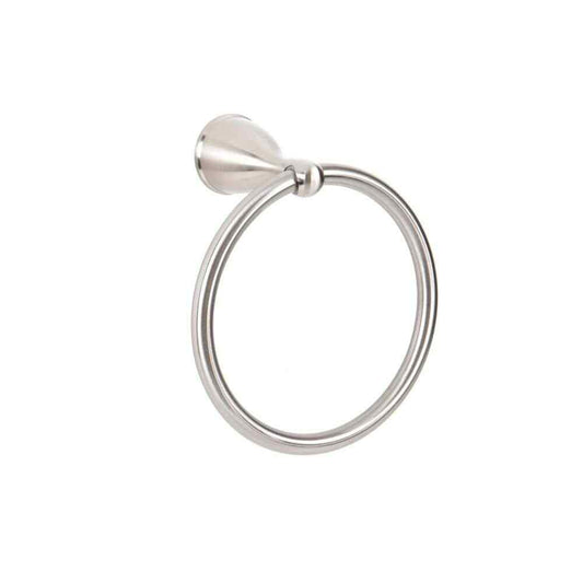 Glacier Bay Builders Wall Mounted Towel Ring in Spot resistant brushed nickel