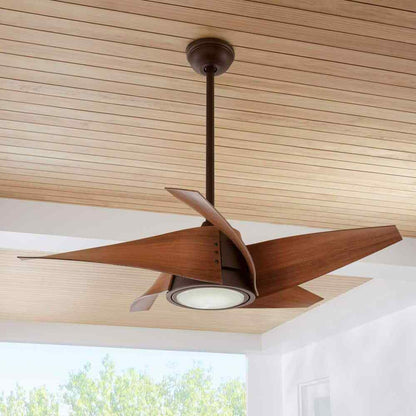 Home Decorators Broughton 42 in. LED Espresso Bronze Ceiling Fan Remote Control