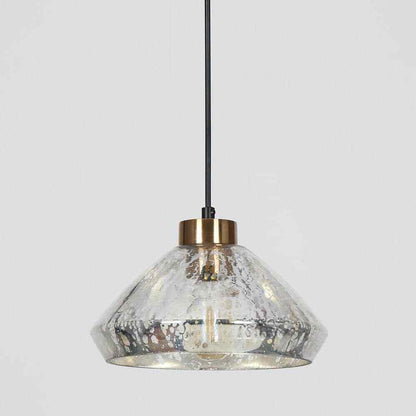 LNC Modern Farmhouse 1-Light Black and Polished Brass Island Pendant Light