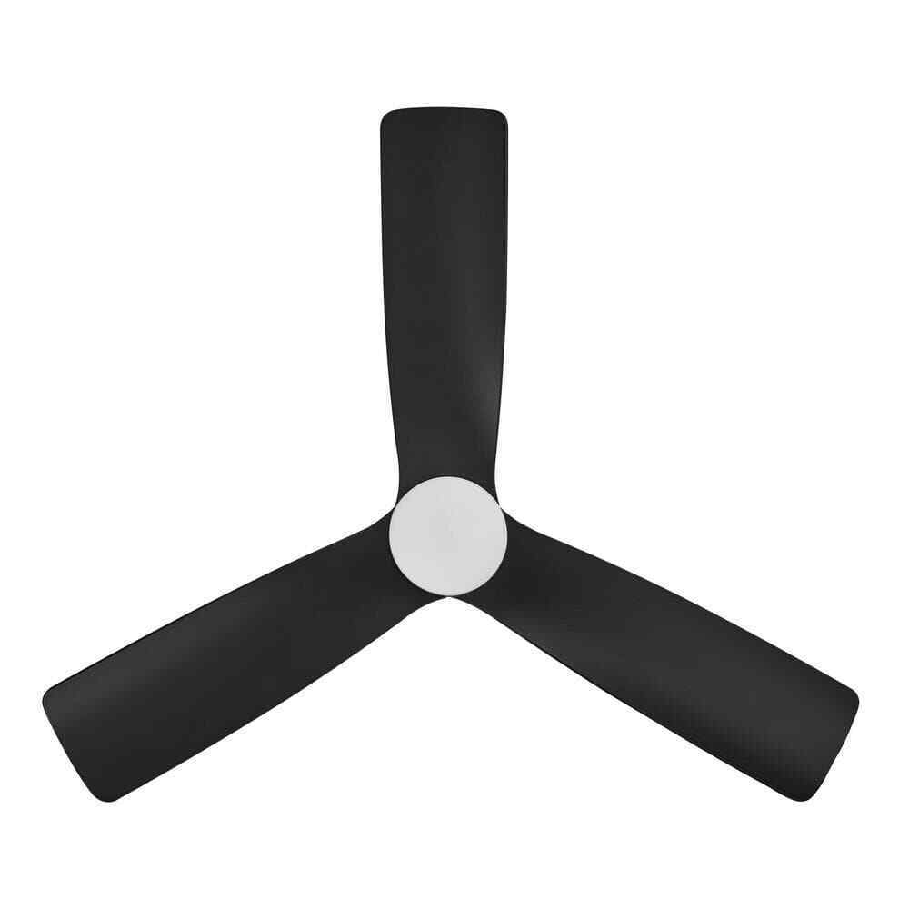 Hampton Bay Marlston 36 in. CCT LED Indoor/Outdoor Ceiling Fan Matte Black