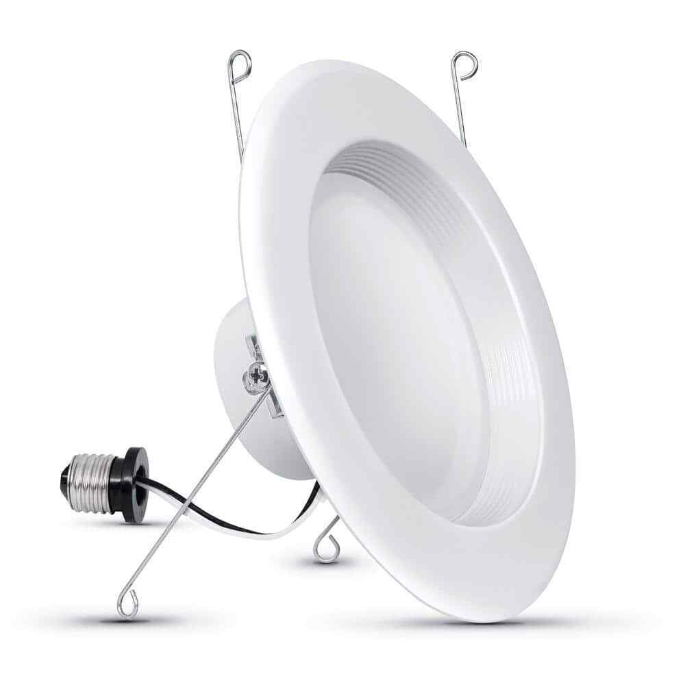 Feit Electric 5/6 in. LED White Recessed Dimmable CEC Bright White 3000K 36-Pack