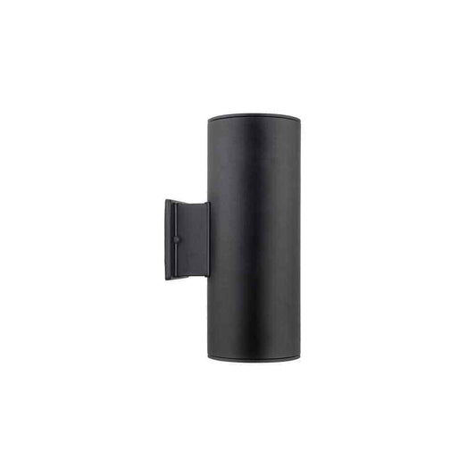 Eglo Ascoli 2-Light Black Outdoor Wall Lantern Sconce