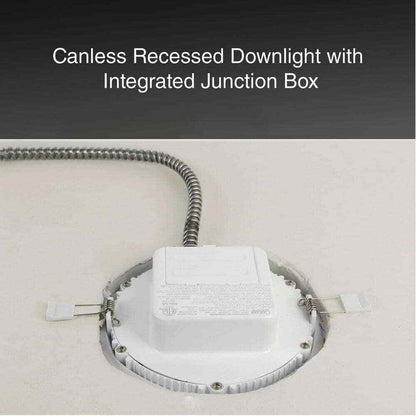 Feit Electric 6 " 75W Equivalent 3000K Bright White Dimmable LED Recessed Light