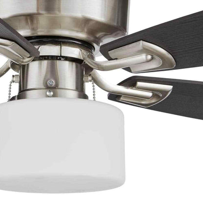 Bellina 42 in. Brushed Nickel Ceiling Fan with Light Kit RH5H1-BN