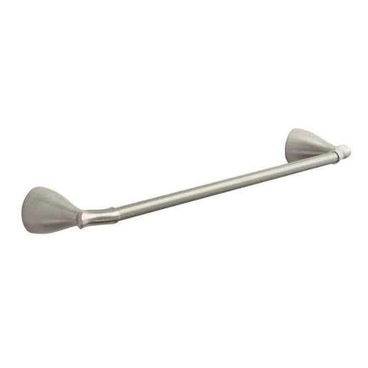 Glacier Bay Edgewood 18 in. Towel Bar in Brushed Nickel 20064-0104