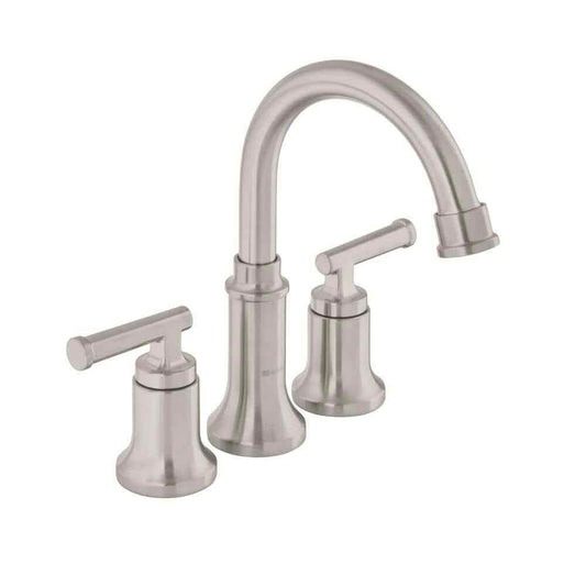 Glacier Bay Oswell 8 in. Widespread Double-Handle High-Arc Bathroom Faucet