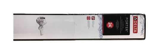 Delta Porter 24 in. Towel Bar in Polished Chrome