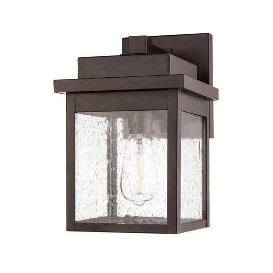 Millennium Lighting 8 in. 1-Light Powder Coat Bronze Outdoor Wall Sconce