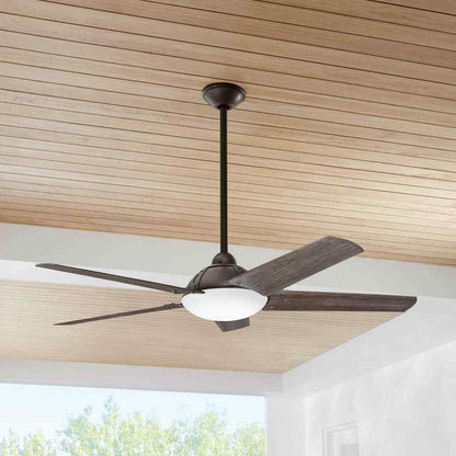 Home Decorators Collection Draper 54 in. LED Outdoor Natural Iron Ceiling Fan