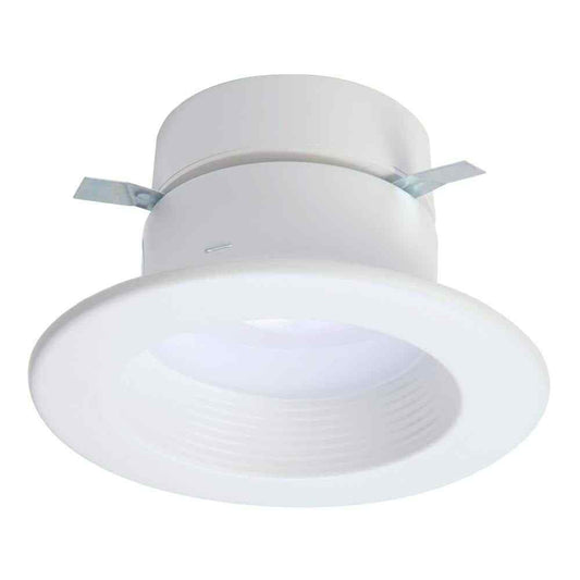 Halo 4 in. White Integrated LED Recessed Ceiling Light Trim RL4099S1EWHR