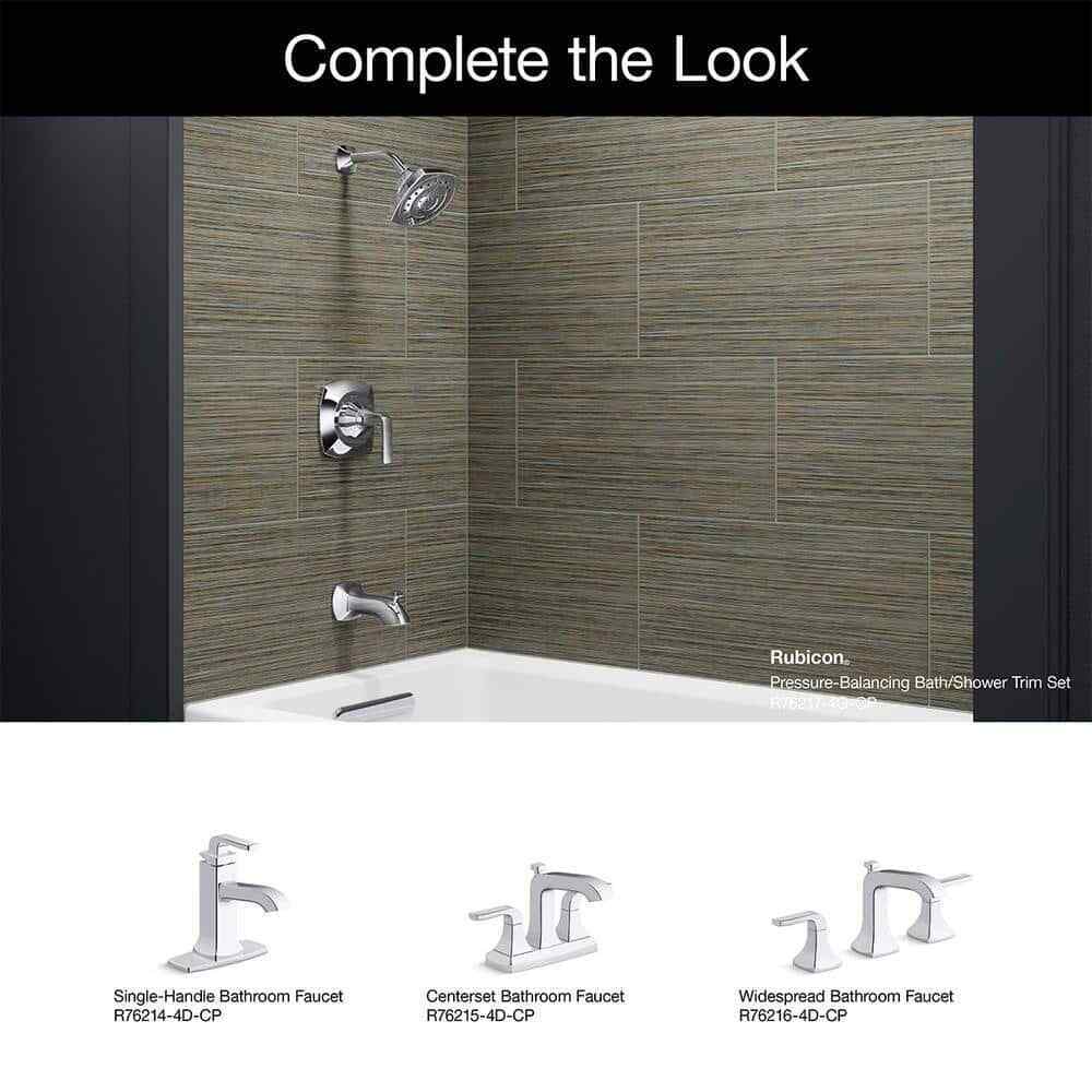 KOHLER Rubicon Single-Handle 3-Spray Wall-Mount Tub and Shower Faucet