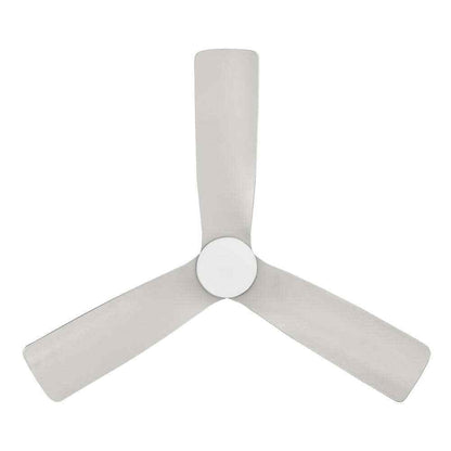 Hampton Bay Marlston 36 in. CCT LED Indoor/Outdoor Ceiling Fan Brushed Nickel