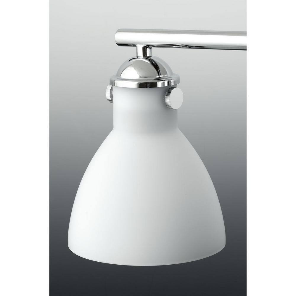 Progress Lighting Fuller Collection 1-Light Polished Chrome Bath Sconce