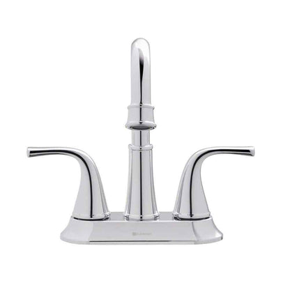 Glacier Bay Bettine 4 in. Centerset 2-Handle High-Arc Bathroom Faucet in Chrome