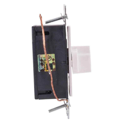 TORK 20 Amp 12-Hour In-Wall Auto-Off Spring Wound Timer White A512HHW