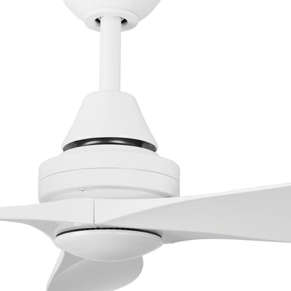 Home Decorators Collection Levanto 52 in. LED Indoor/Outdoor White Ceiling Fan