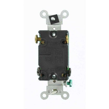 Leviton 30 Amp Industrial Grade Heavy Duty Double-Pole Locking Switch Brown