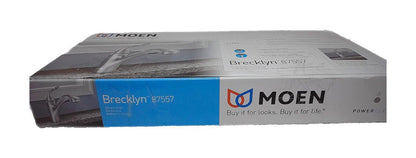 MOEN Brecklyn Single-Handle Pull-Out Sprayer Kitchen Faucet Chrome