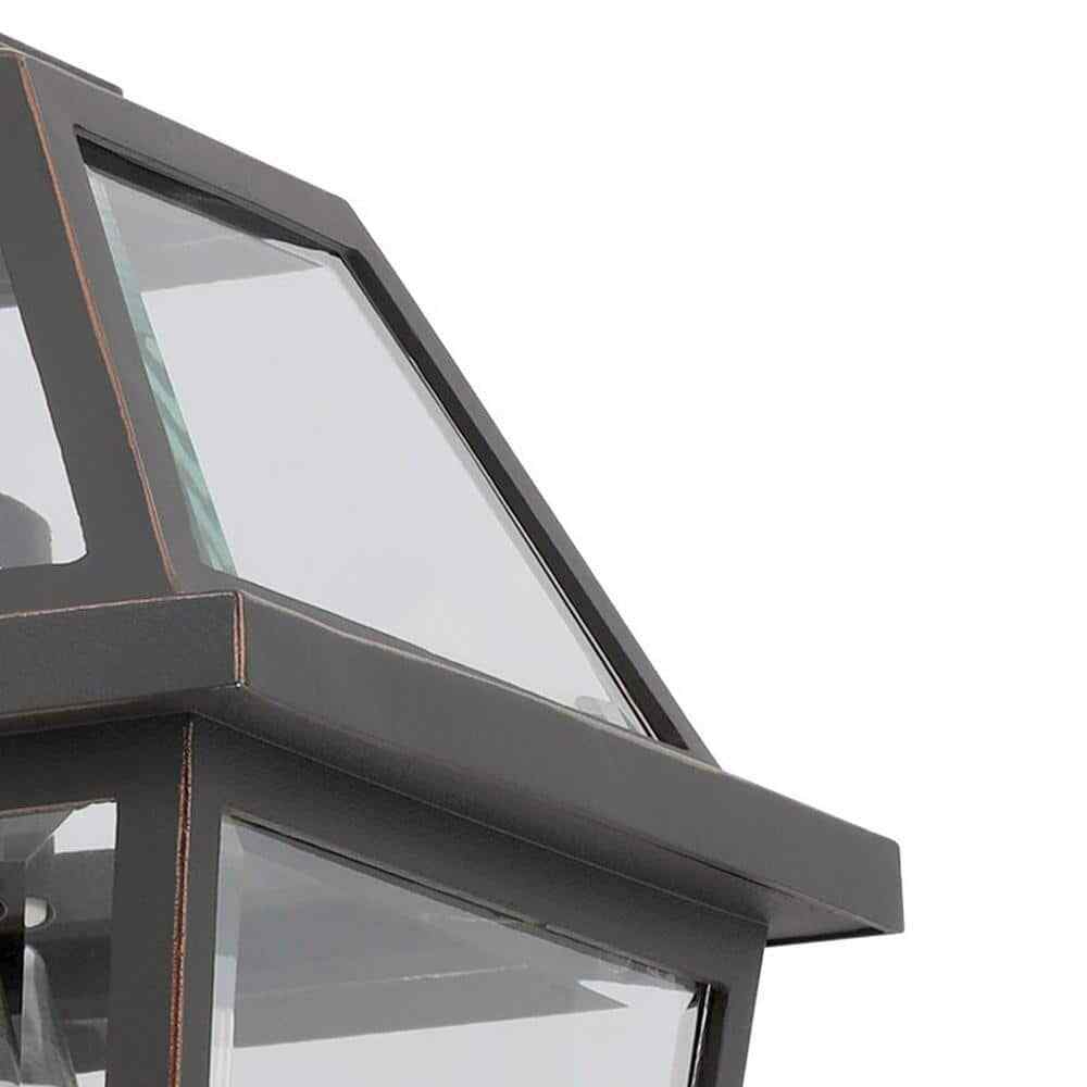 Luminosa Glenneyre 7-3/4''W Exterior Wall Lantern Bronze Finish Clear Glass