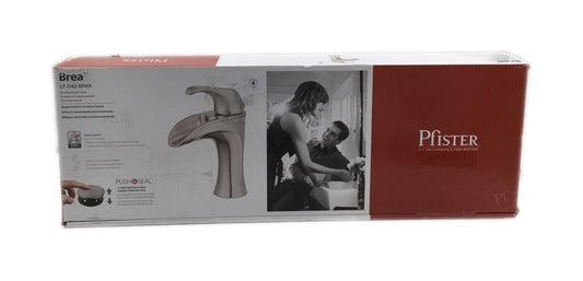 Pfister Brea 4 in. Centerset Single-Handle Bathroom Faucet in Brushed Nickel