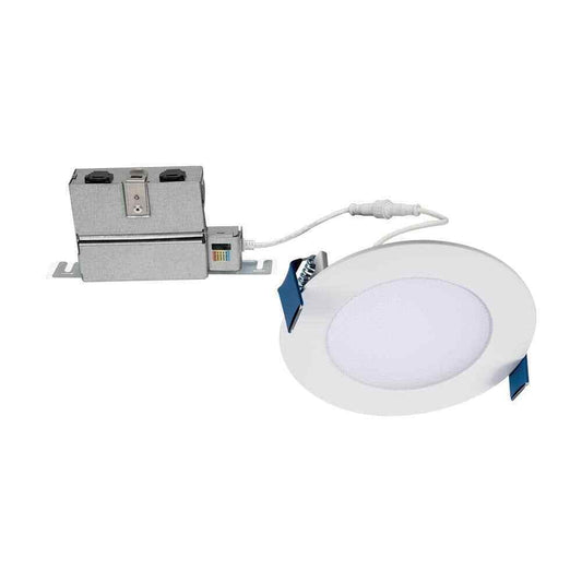 Halo HLB 4 in. CCT New Construction or Remodel Canless Recessed LED Kit