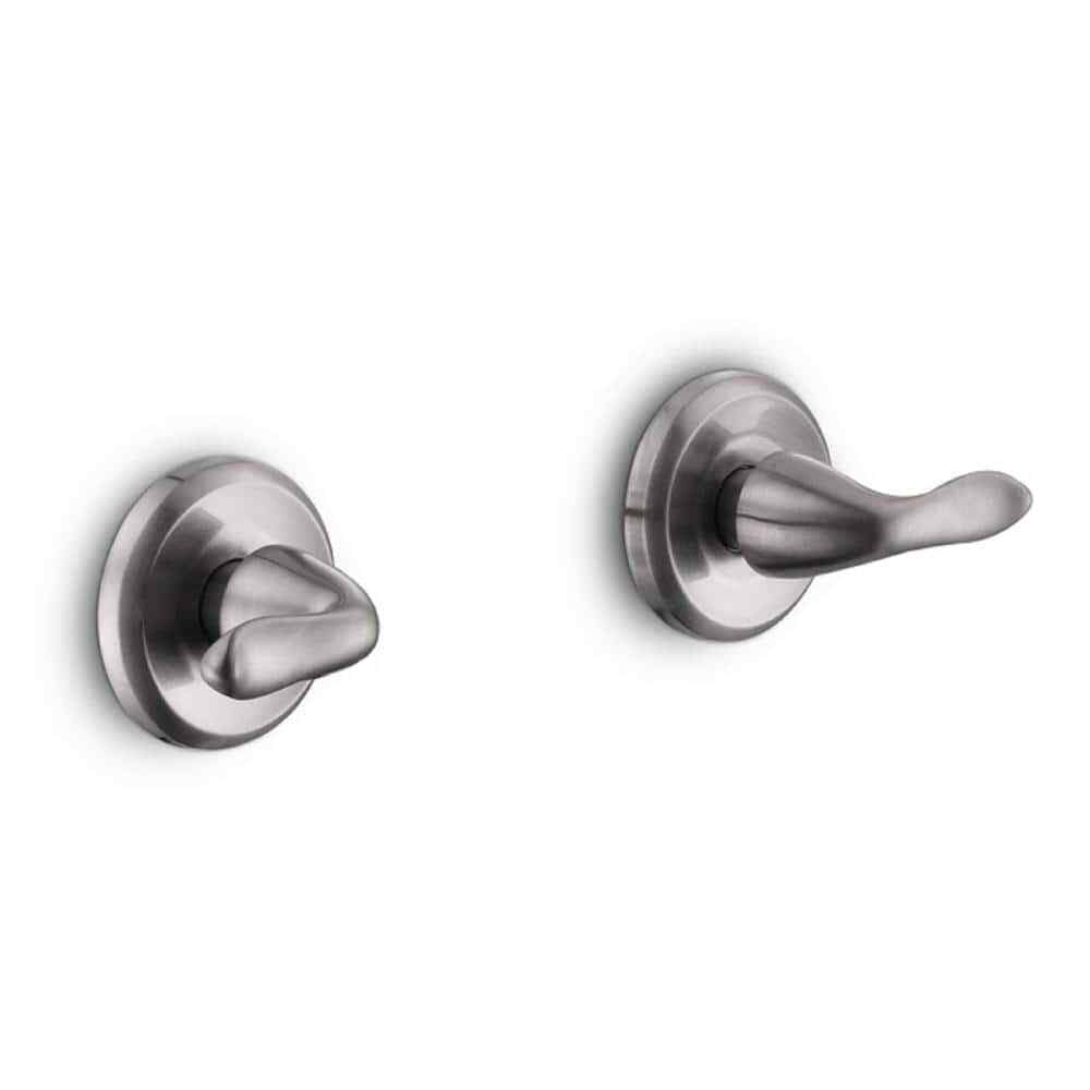 Glacier Bay Constructor 2-Handle 1-Spray Tub and Shower Faucet in Brushed Nickel