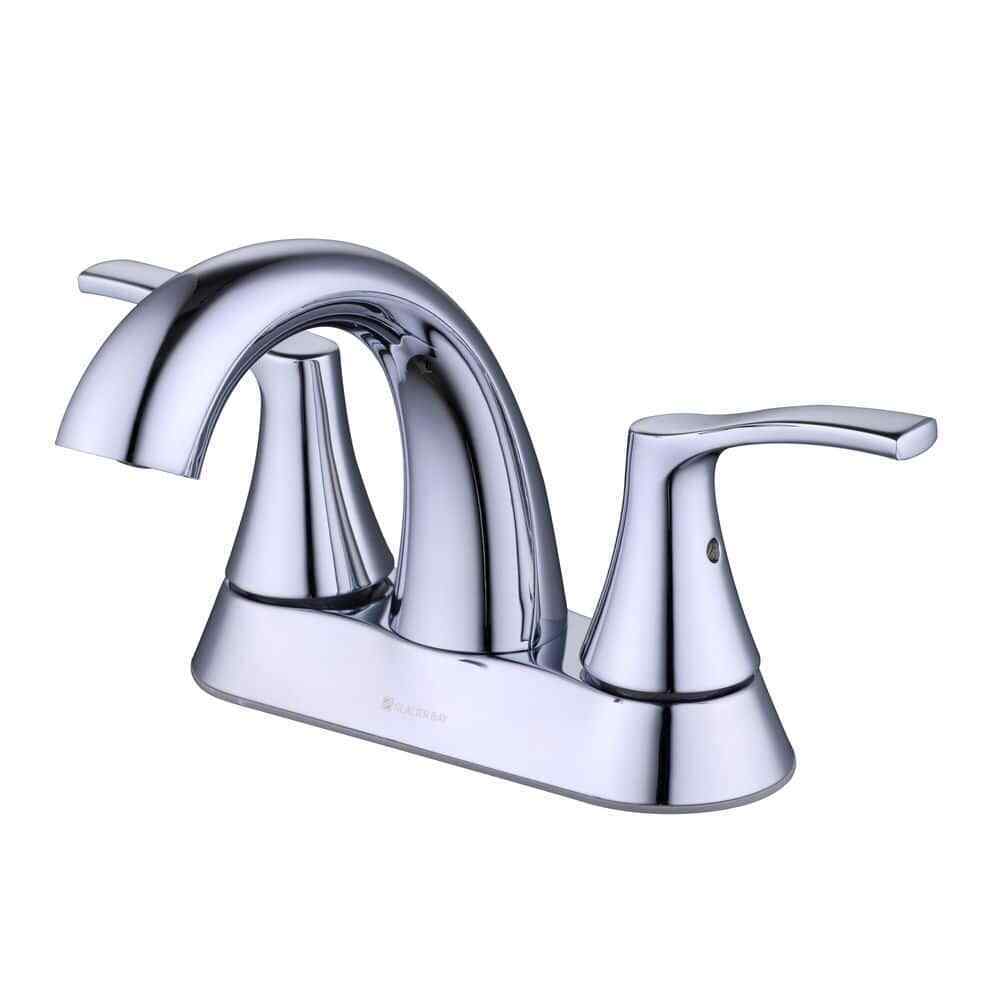 Glacier Bay Arnette 4 in. Centerset High-Arc Bathroom Faucet in Chrome