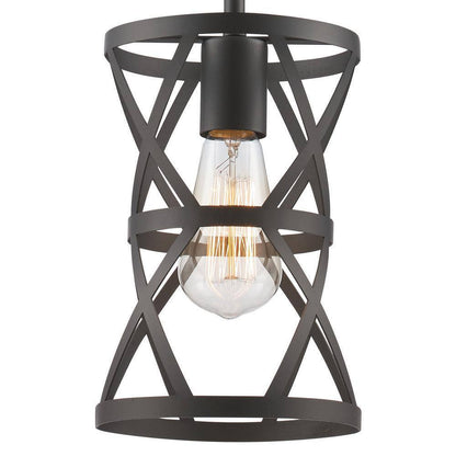 Sphynx 1-Light Rubbed Oil Bronze Pendant Ceiling Light Fixture