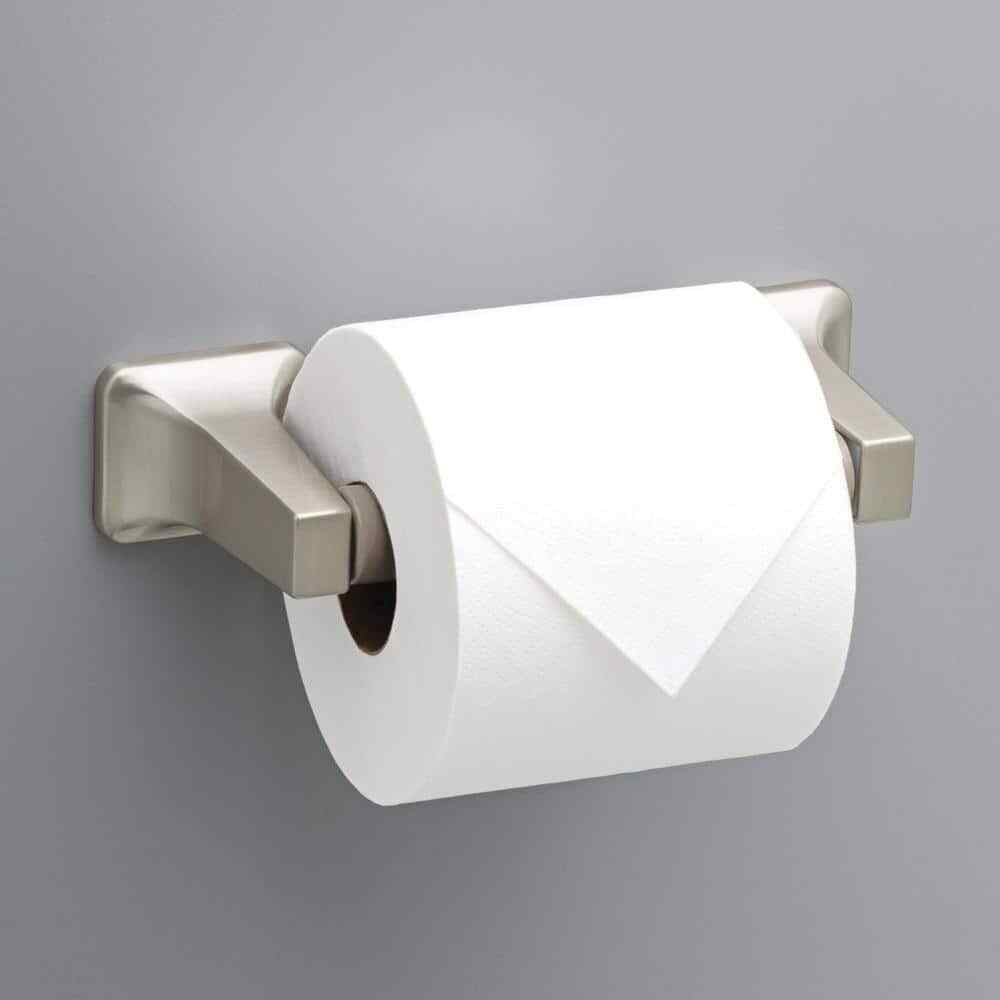 Franklin Brass Futura Toilet Paper Holder in Brushed Nickel D2408SN