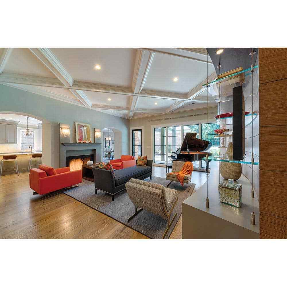 Halo 5 in. and 6 in. 2700K LED Recessed Ceiling Light Retrofit Trim at 90 CRI