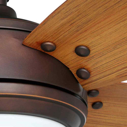 Home Decorators Breezemore 56 in. Indoor LED Mediterranean Bronze Ceiling Fan