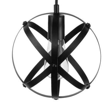 Globe Electric Tatum 1-Light Dark Bronze Pendant Lighting