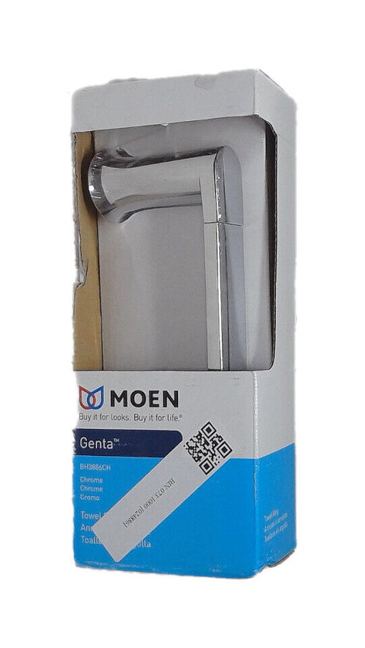 MOEN Genta 6.88 in. Hand Towel Bar in Chrome BH3886CH